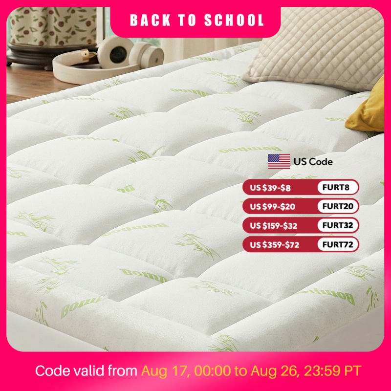 Mattress Pad Topper - MCQ 400g 대나무 비스코스 소재의 부드러운