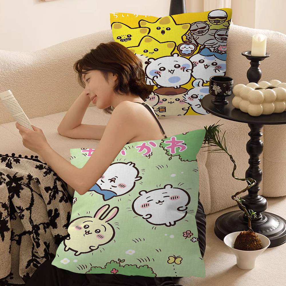 Home Textiles Inc - Kawaii C-Chiikawa 45*45cm 쿠션 커버 베개