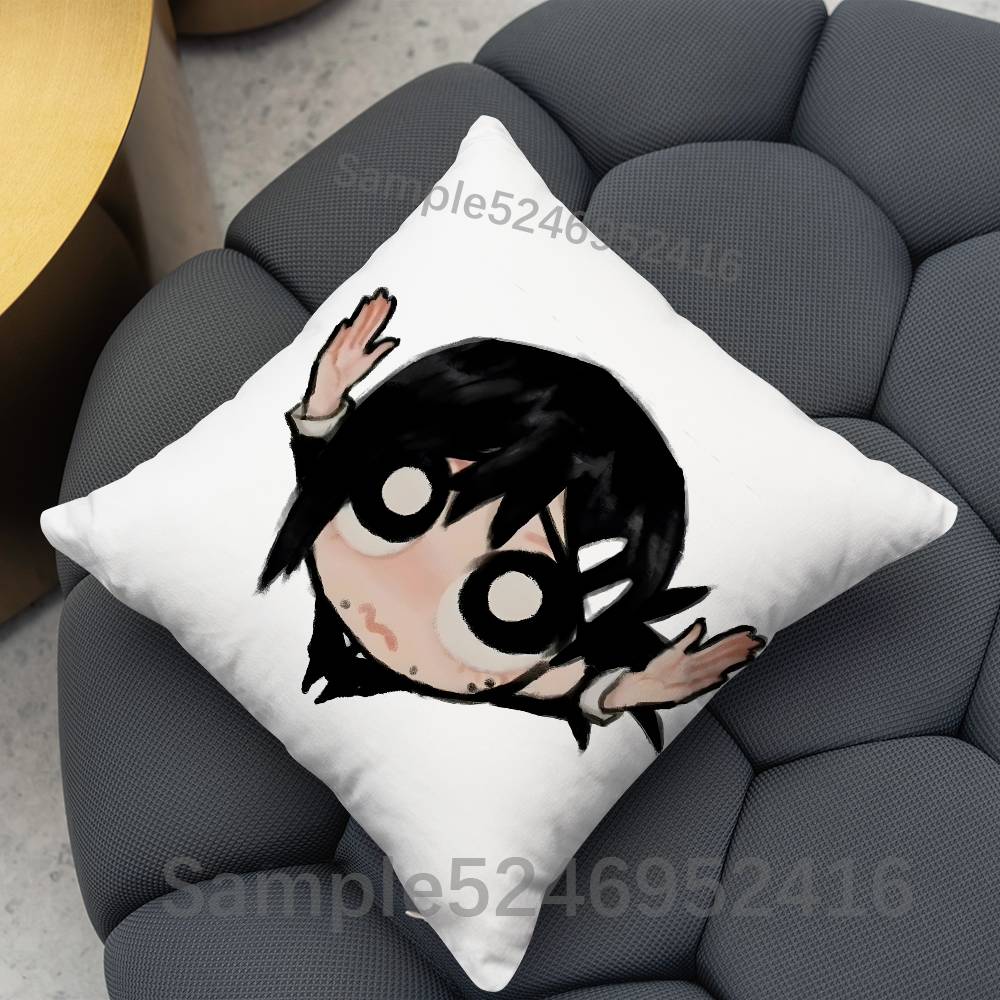 코베니 C-체인소맨 스퀘어 쿠션 베개 커버 소파 침실/ - Home Textiles Inc 리뷰 및 가격
