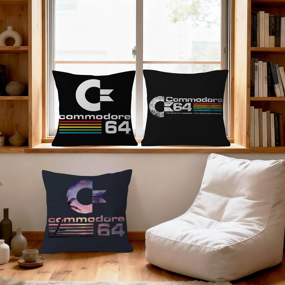 클래식 C-Commodore 64 레트로 쿠션 쿠션 커 - Home Textiles Inc 리뷰 및 가격