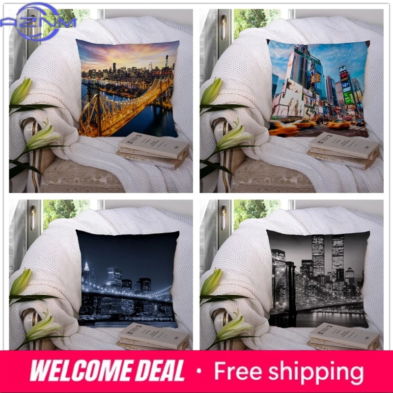 홈 데코 뉴욕 나이트 베개 커버 쿠션 호텔 자동차 시트 - Home Textiles New York 리뷰 및 가격