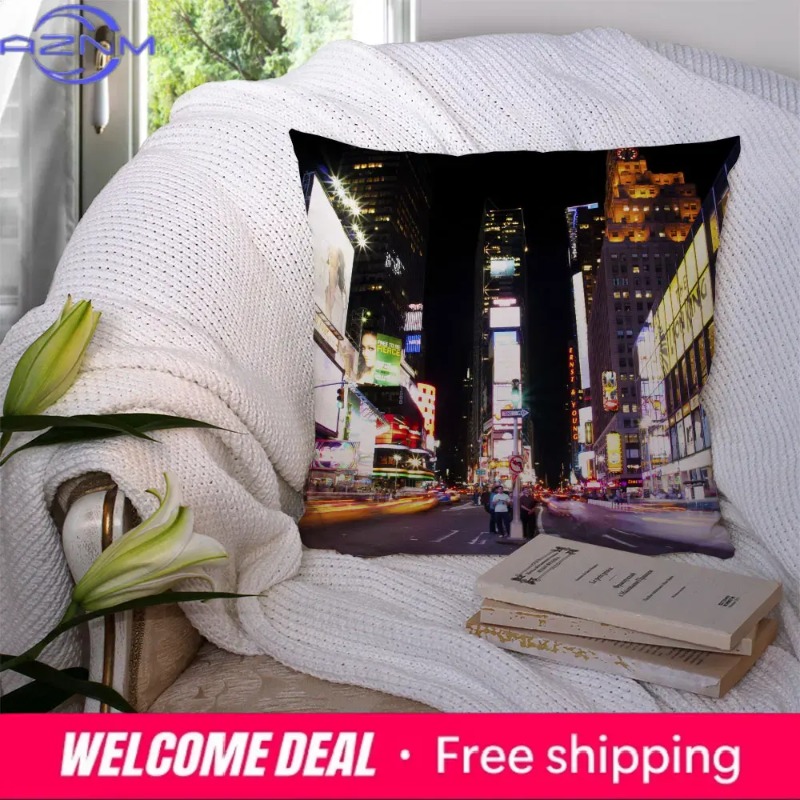 홈 데코 뉴욕 나이트 베개 커버 쿠션 호텔 자동차 시트 - Home Textiles New York 리뷰 및 가격
