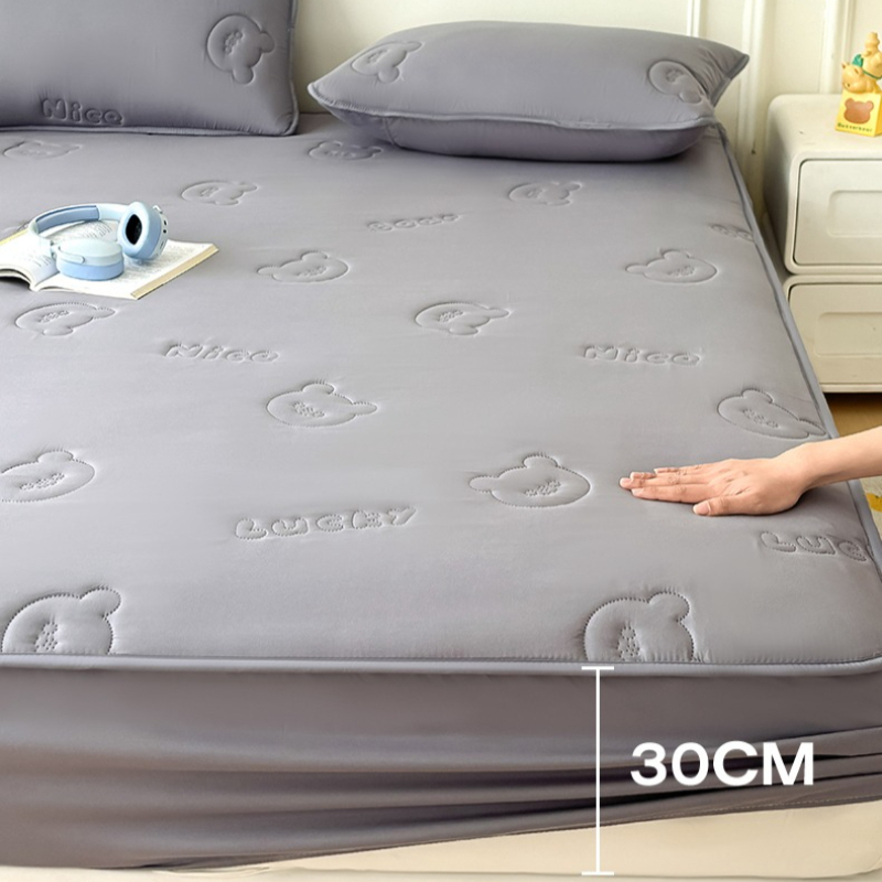 초음파 퀼트 퀸 사이즈 피티드 시트 방수 킹 사이즈 매 - Mattress Pad Topper 리뷰 및 가격