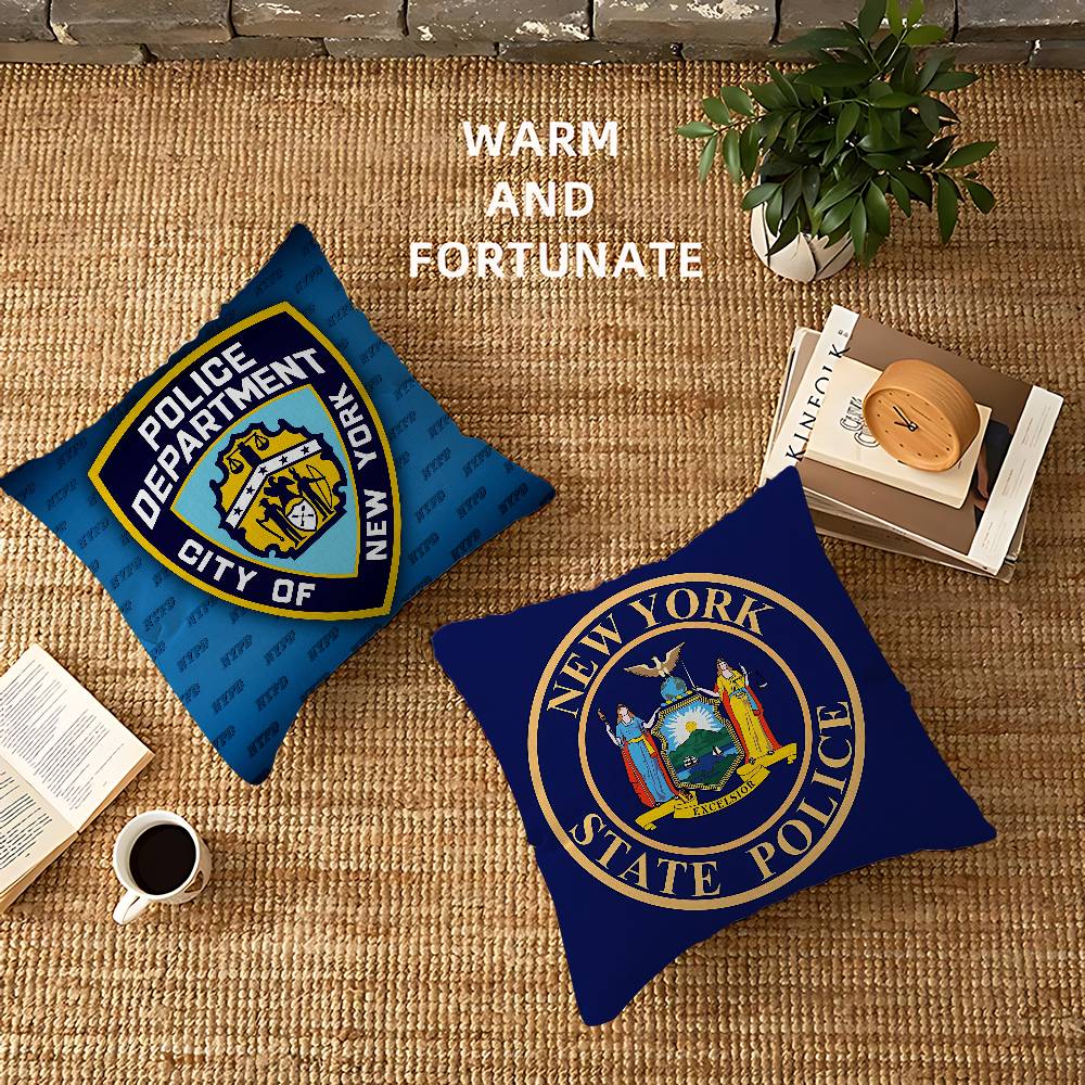 N-뉴욕시 경찰서 NYPD 베개 쿠션 커버 베갯잇 거실 - Home Textiles New York 리뷰 및 가격
