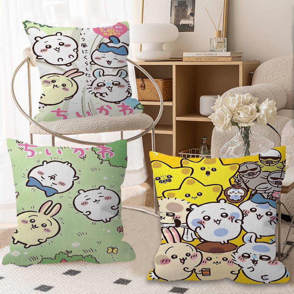 Kawaii C-Chiikawa 45*45cm 쿠션 커 - Home Textiles Inc 리뷰 및 가격